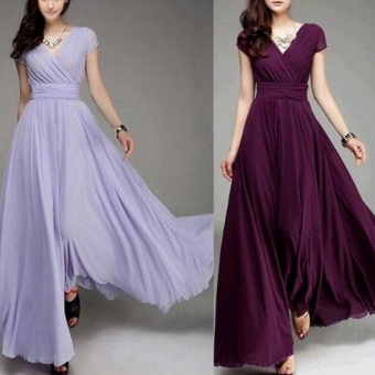 Women Long Formal Evening Prom Party Bridesmaid Chiffon Ball GownCocktail Dress - Intl June 2018 - 2 Women Long Formal Evening Prom Party Bridesmaid Chiffon Ball GownCocktail Dress - intl - 2