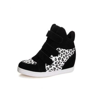 Women Shoes Autumn Winter Hidden Heel Flock Fashion Wedge Casual Shoes - Intl June 2018 - 2 Women Shoes Autumn Winter Hidden Heel Flock Fashion Wedge Casual Shoes - intl - 2