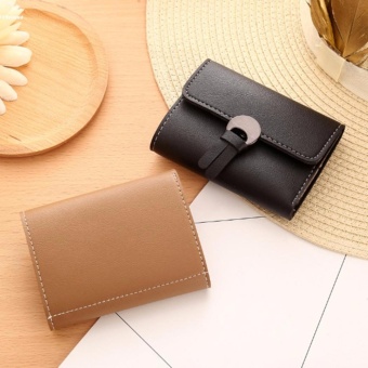 Women Simple Three Folded Coin Purse Small Wallet Pocket Credit Cards Organizer - Intl June 2018 - 5 Women Simple Three Folded Coin Purse Small Wallet Pocket Credit Cards Organizer - intl - 5