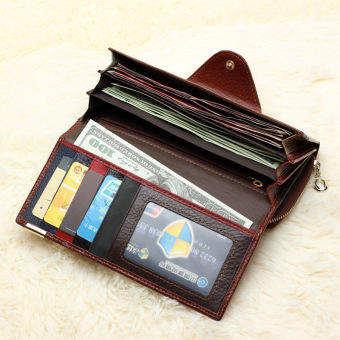 Women Wallet Brand Design Genuine Leather Multicolor Color (Intl) June 2018 - 3 Women Wallet Brand Design Genuine Leather Multicolor Color (Intl) - 3