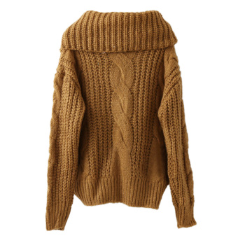 Womenenooe Cardigan Knitted Sweater Juper Outwear Coat Top (Khaki) June 2018 - 5 Womenenooe Cardigan Knitted Sweater Juper Outwear Coat Top (Khaki) - 5