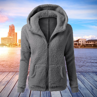WomenThickFeece War Winter Coat Hooded Parka Overcoat JacksetOutwear June 2018 - 2 WomenThickFeece War Winter Coat Hooded Parka Overcoat JacksetOutwear - 2