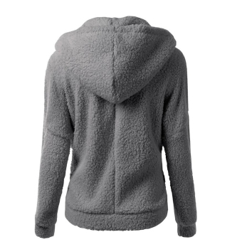 WomenThickFeece War Winter Coat Hooded Parka Overcoat JacksetOutwear June 2018 - 4 WomenThickFeece War Winter Coat Hooded Parka Overcoat JacksetOutwear - 4