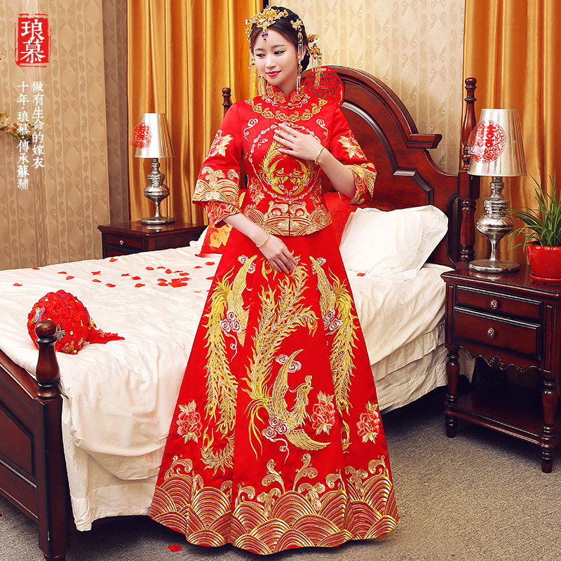 Dragon Style Wedding Dress