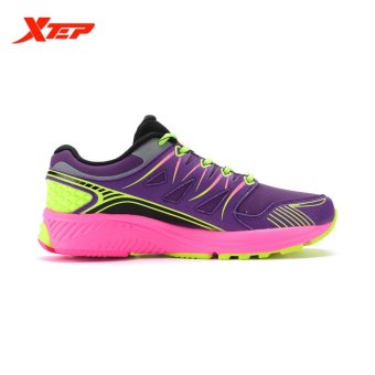 XTEP Brand Professional Running Shoes For Women Light Leather Running Sports Shoes Ladies Damping Athletic Sneaker (Purple) June 2018 - 2 XTEP Brand Professional Running Shoes for Women Light Leather Running Sports Shoes Ladies Damping Athletic Sneaker (Purple) - 2