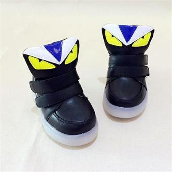 YL The New Children 's LED Lights In The Spring Of Sports ShoesBoys And Girls Leisure Students Baby Shoes(Black) - Intl April 2018 - 3 YL The New Children 's LED Lights In The Spring of Sports ShoesBoys and Girls Leisure Students Baby Shoes(Black) - intl - 3