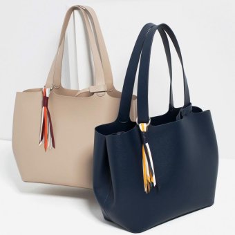 Zara Soft Mini Tote Bag (Beige) June 2018 - 3 Zara Soft Mini Tote Bag (Beige) - 3