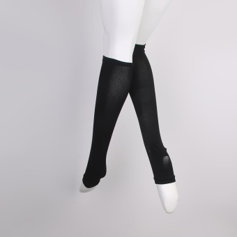 Zipper Compression Socks Zip Leg Support Knee Stockings Open Toe Black XXL June 2018 - 5 Zipper Compression Socks Zip Leg Support Knee Stockings Open Toe Black XXL - 5