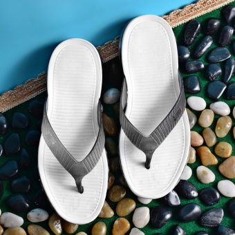 ZNPNXN Lovers Shoes Summer Men'S Shoes Air Cushion Slippers FashionComfort Sandals Air Cushion Slippers (Black) - Intl June 2018 - 4 ZNPNXN Lovers Shoes Summer Men'S Shoes Air Cushion Slippers FashionComfort Sandals Air Cushion Slippers (Black) - intl - 4