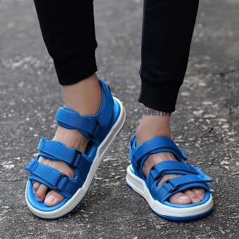 ZNPNXN Lovers Shoes Summer New Style Trend Men Slippers Comfortable And Soft Mens Shoes Fashion High End Leisure Sports Sandals Size 35-44 Yards (Blue) - Intl April 2018 - 5 ZNPNXN Lovers Shoes Summer New Style Trend Men Slippers Comfortable And Soft Mens Shoes Fashion High End Leisure Sports Sandals Size 35-44 Yards (Blue) - intl - 5