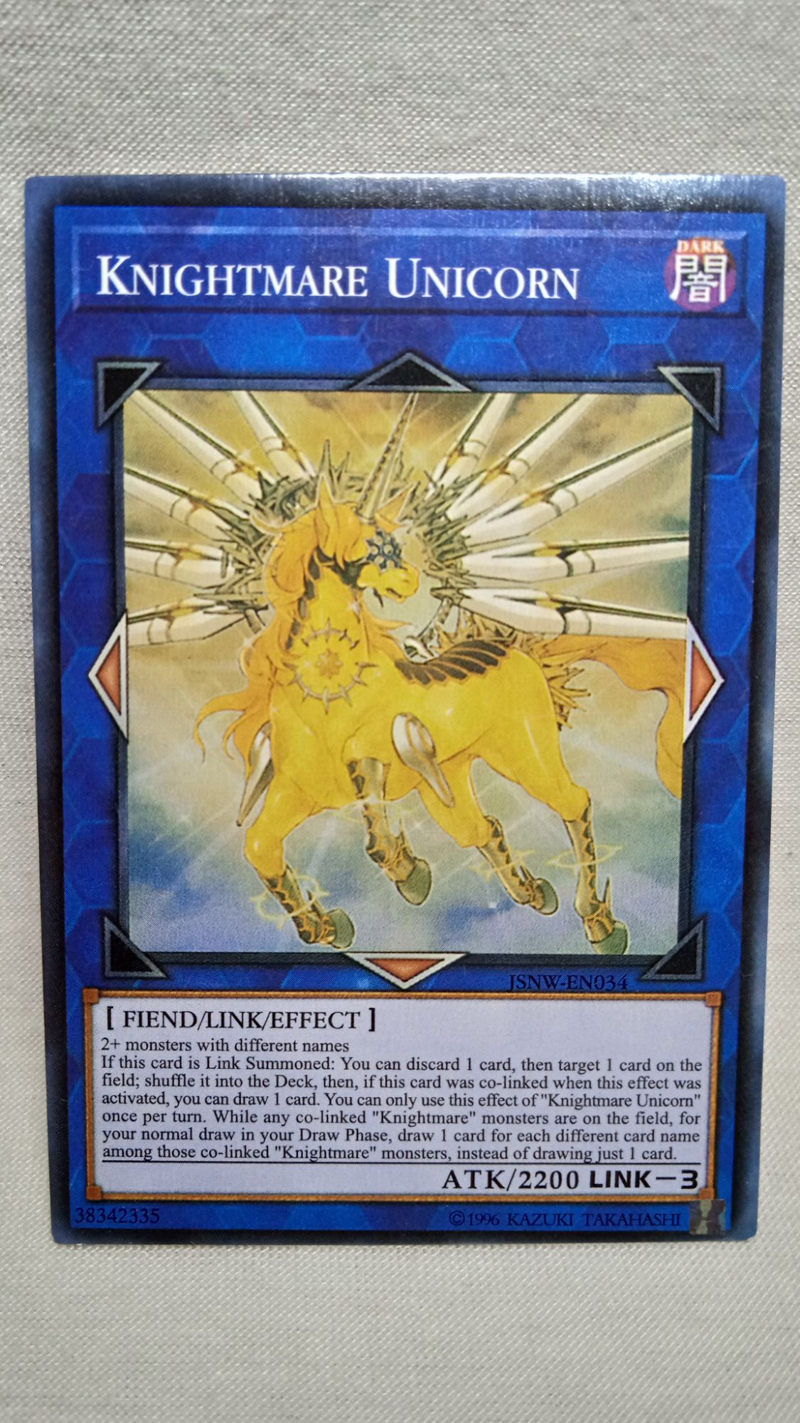 Knightmare Unicorn (Class A) Yu-Gi-Oh Trading Card Game | Lazada PH