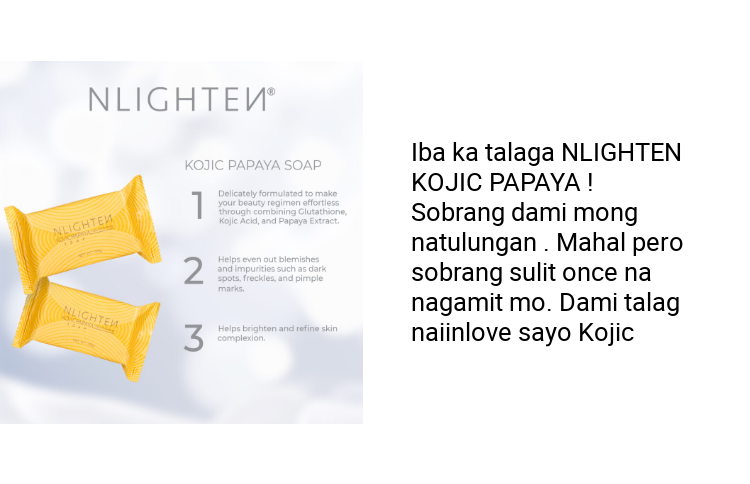 NLIGHTEN KOJIC PAPAYA WITH GLUTATHIONE Soap - 6 bars | Lazada PH