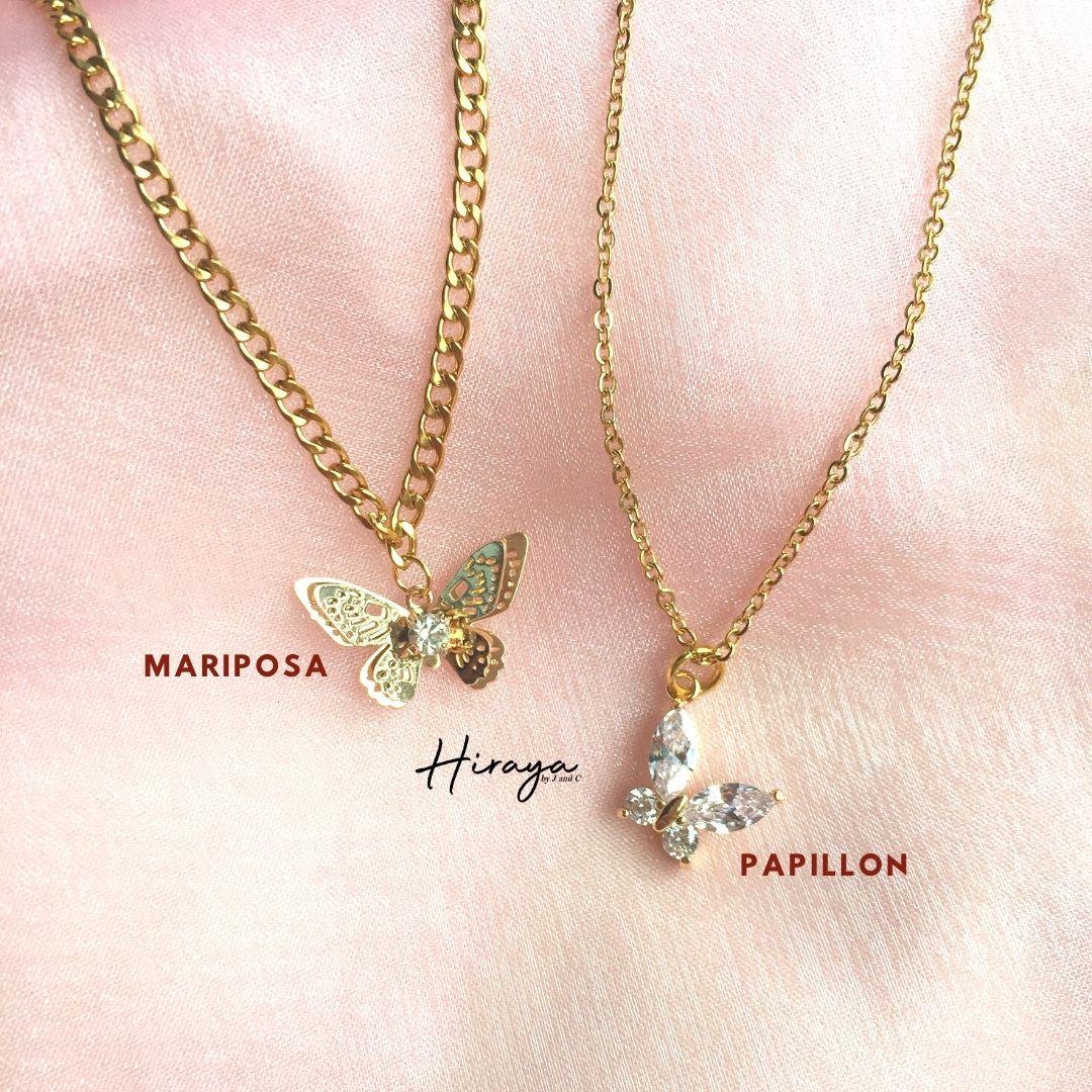 papillon necklace