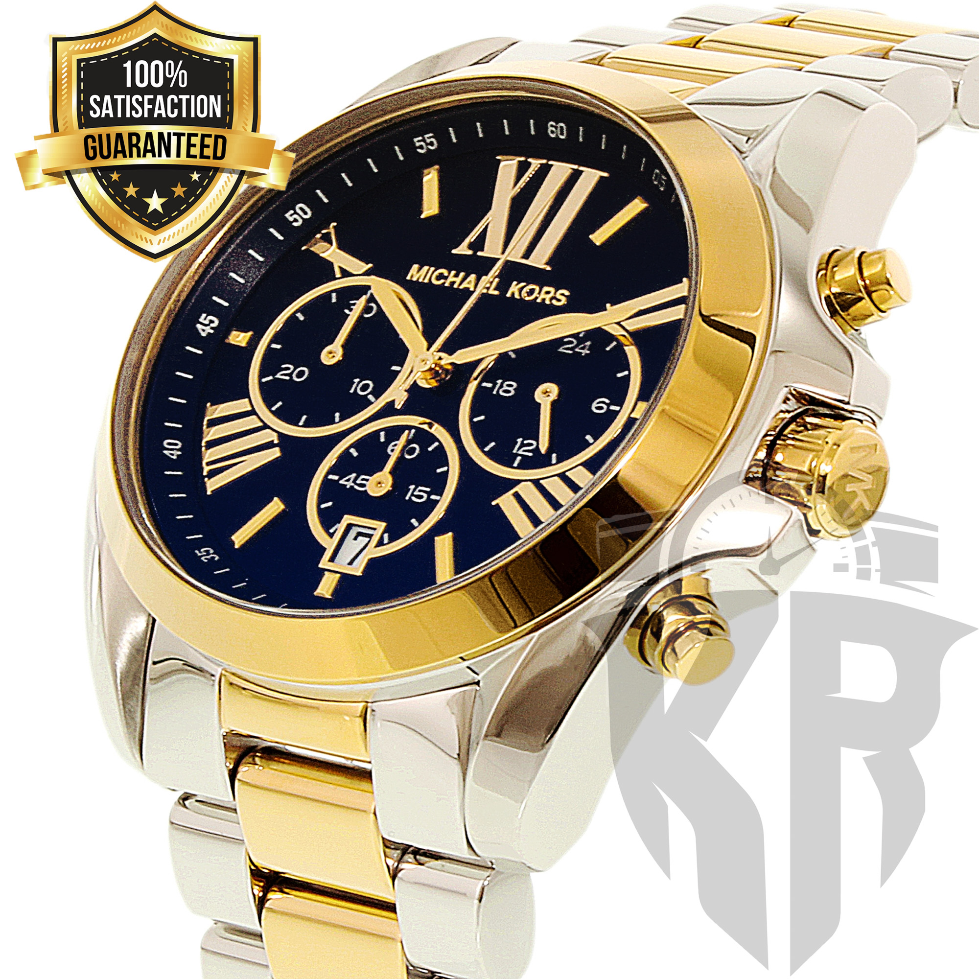 Michael Kors Bradshaw Two-Tone MK Watch 