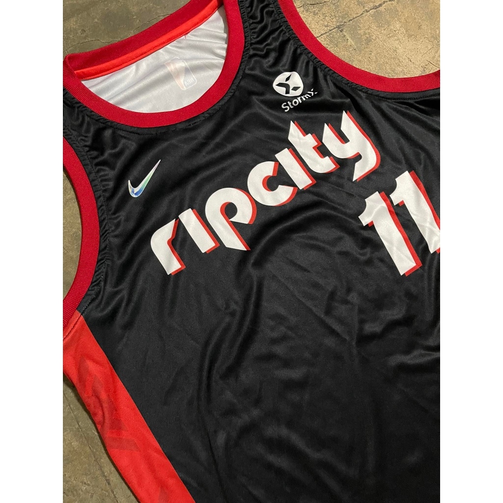 Damian Lillard Portland Trail Blazers #0 Rip City Cream — GR Jerseys