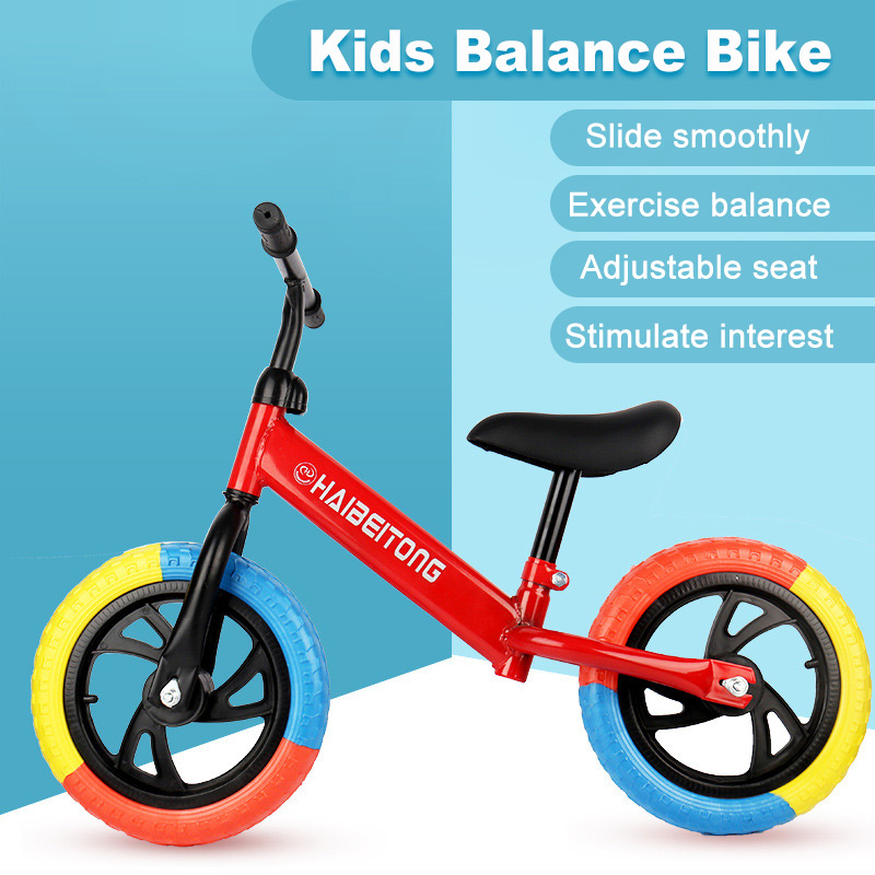 2 6Y Kids Balance Bike No Pedal Adjustable Junior Toddler Training Bicycle Two wheels Sliding Running Bikes For Girls Boys Lazada PH