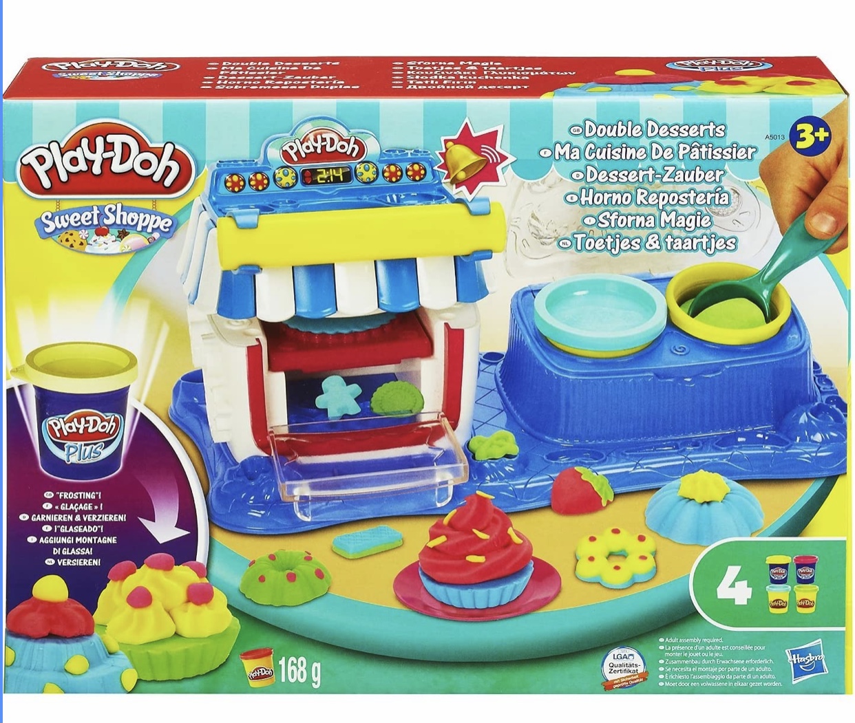 Play-Doh Sweet Shoppe Double Dessert PlaySet ~Playdoh Cans Not