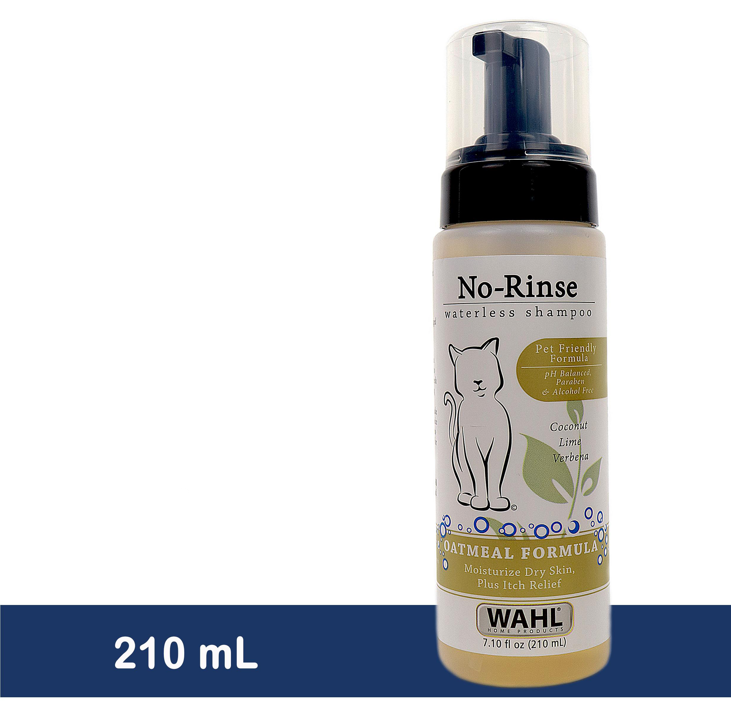 wahl no rinse cat shampoo