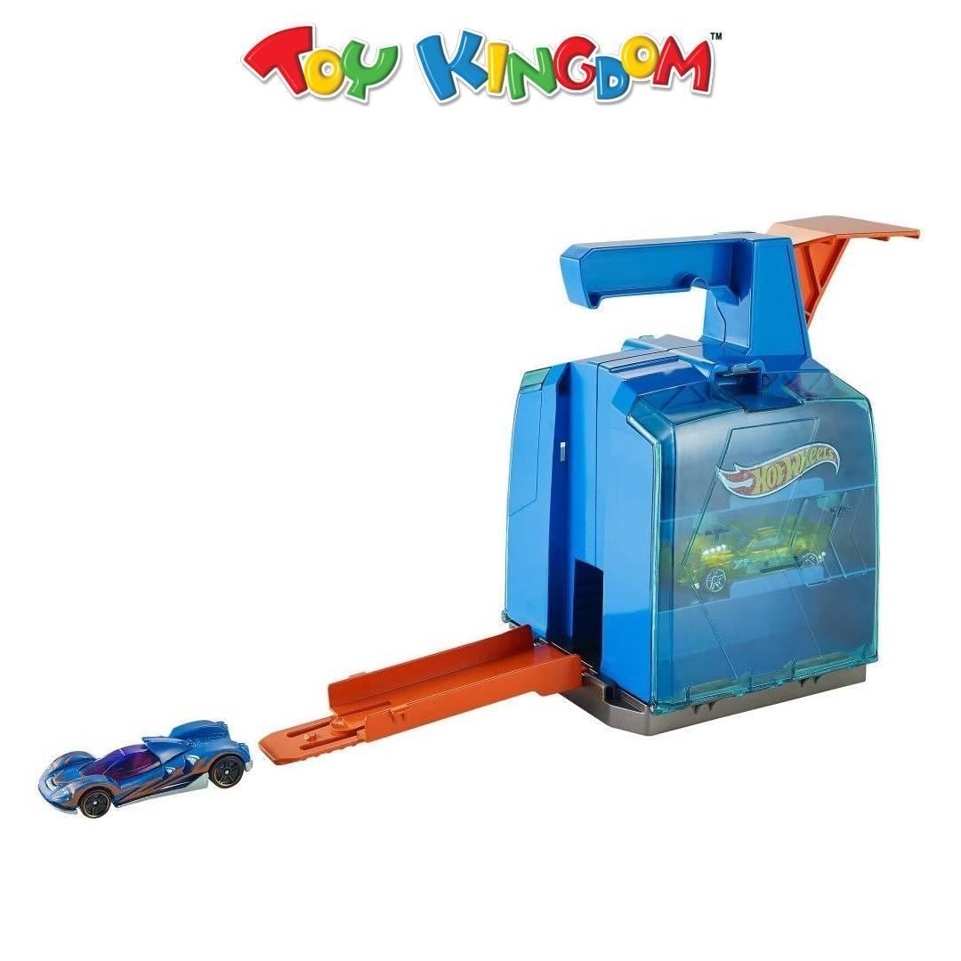hot wheels pull back launcher