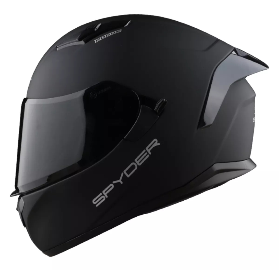 Spyder helmet matte black hot sale price