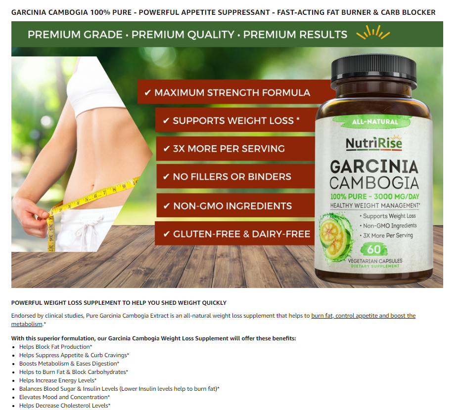 best garcinia cambogia pills for weight loss