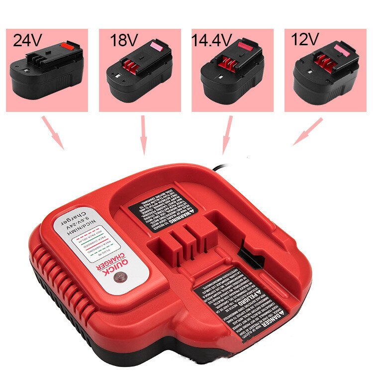Suitable For Ni-Cd&Ni-Mh Battery Charger /12V//18V For Black&Decker  Fast Battery Charger Fsb18 Fs120bx Newest 
