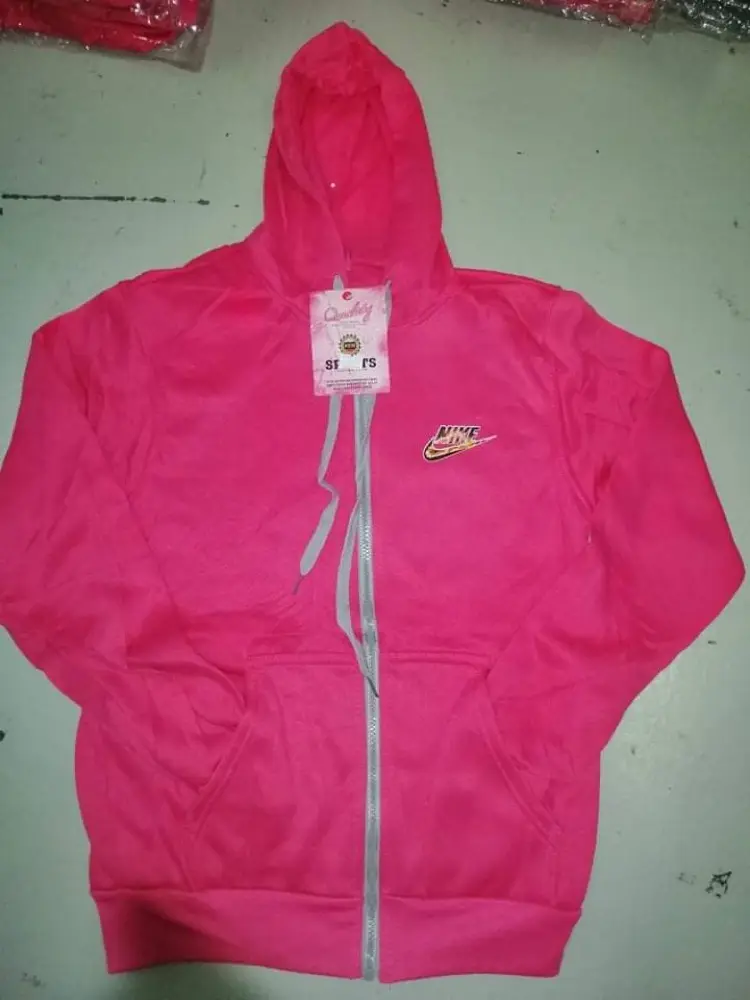 pink women's jacket with hood
