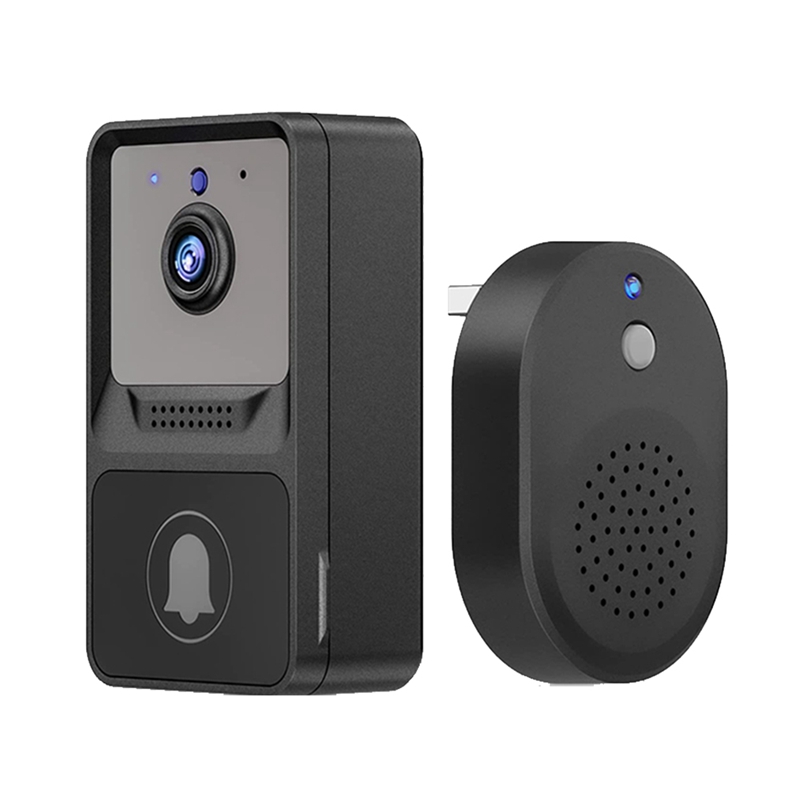 1 Set Smart Home Wifi Door Bell Wireless Doorbell Camera Chime Two