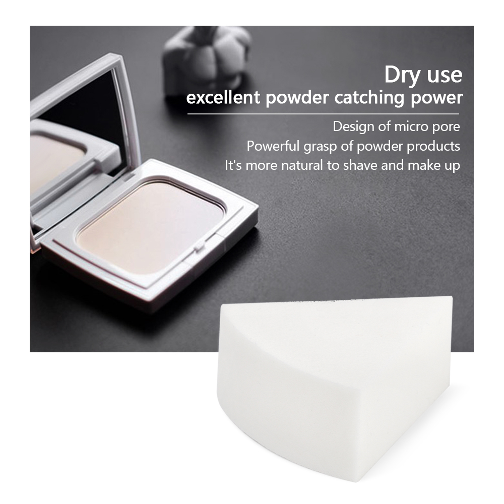 YIJIAN1984918 Non Latex Soft Corner Finger Makeup Tool Triangle Mini Makeup Sponge Powder Puff