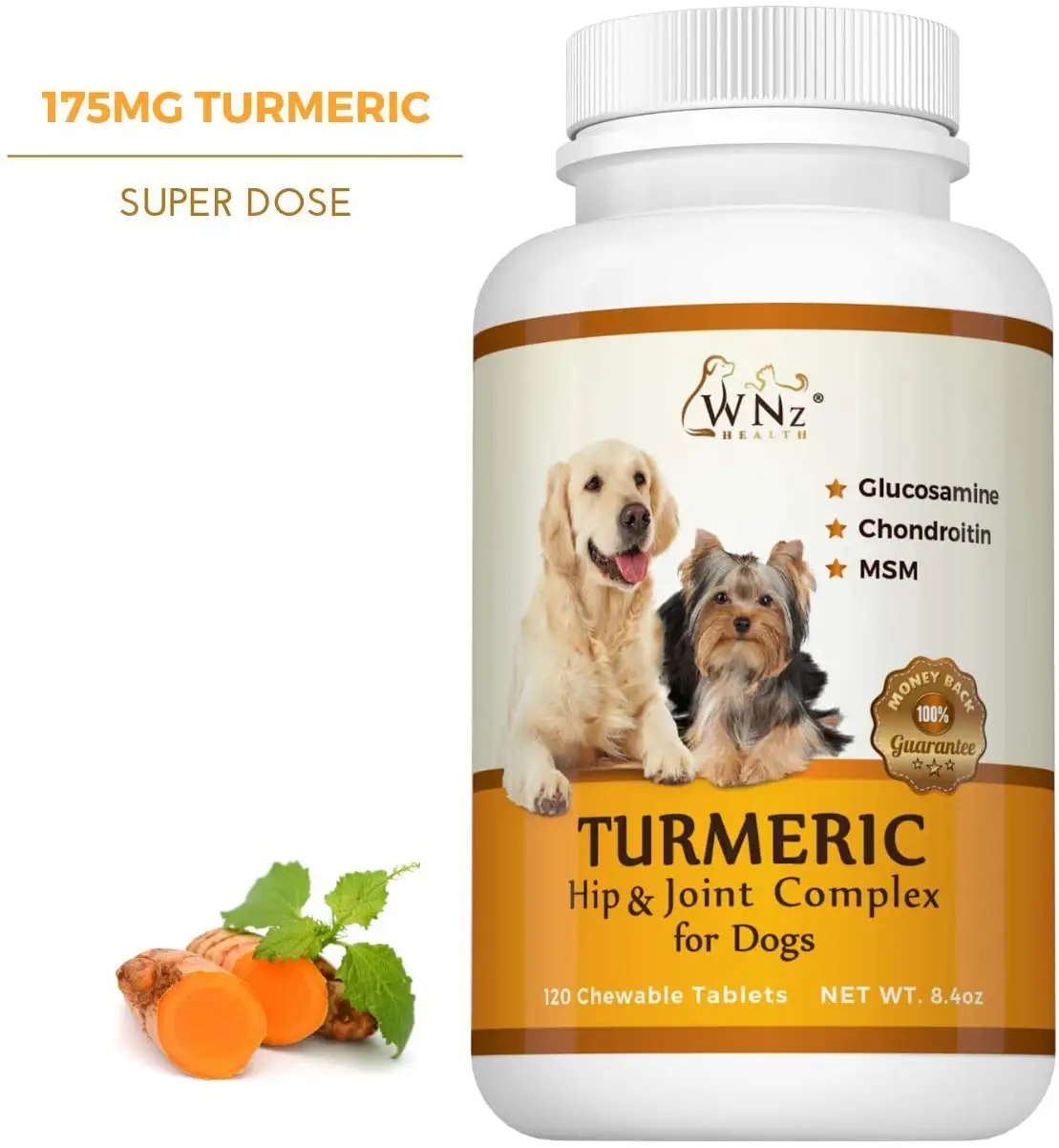 Turmeric Hip \u0026 Joint Complex for Dogs 