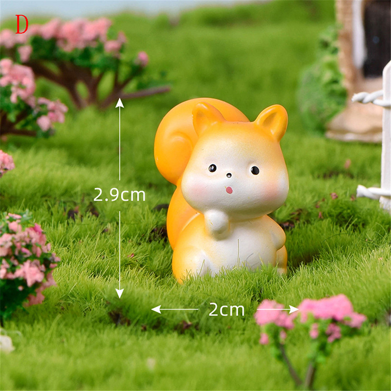 Xingtu สัตว์ DIY Mini ประดับสวนขนาดเล็ก Decor หม้อหัตถกรรมตุ๊กตาอุปกรณ์เสริม
