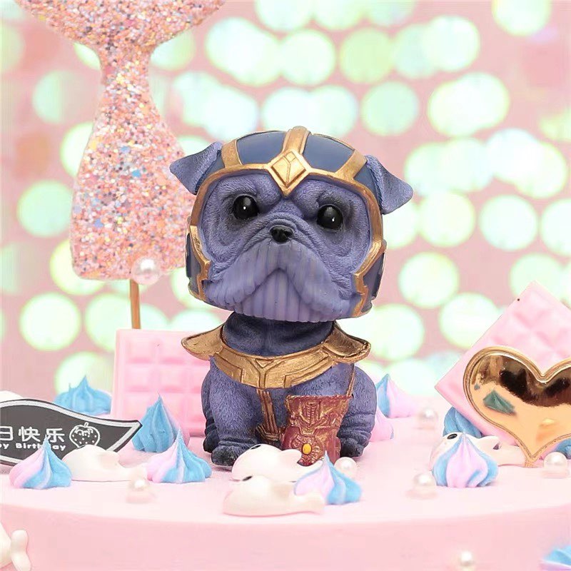 thanos dog toy