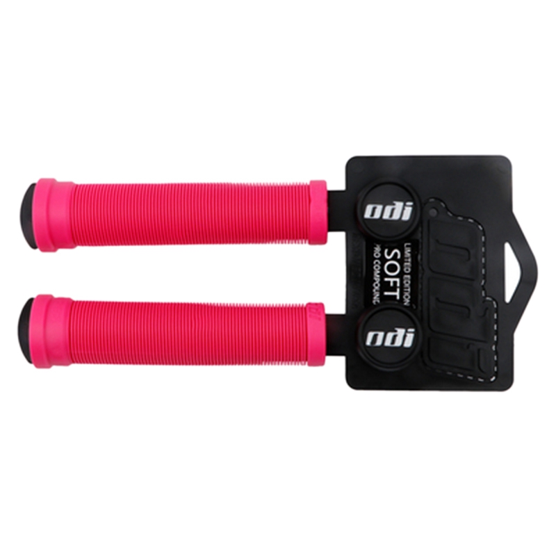 ODI MTB Handlebar Grips Silicone Shockproof Grip Cover BMX Balance Bicycle Grip XC/AM Folding Bike Accessories