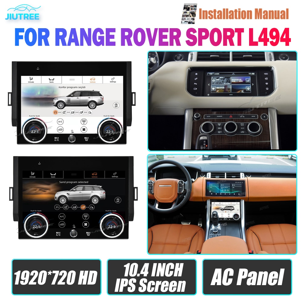 10.4 inch AC Panel Newest Generation For Range Rover Sport L494 2013-2017 Air Condition Board Climate Control LCD Touch Screen Replacement Parts ราคา 15,121 บาท*ส่งฟรี