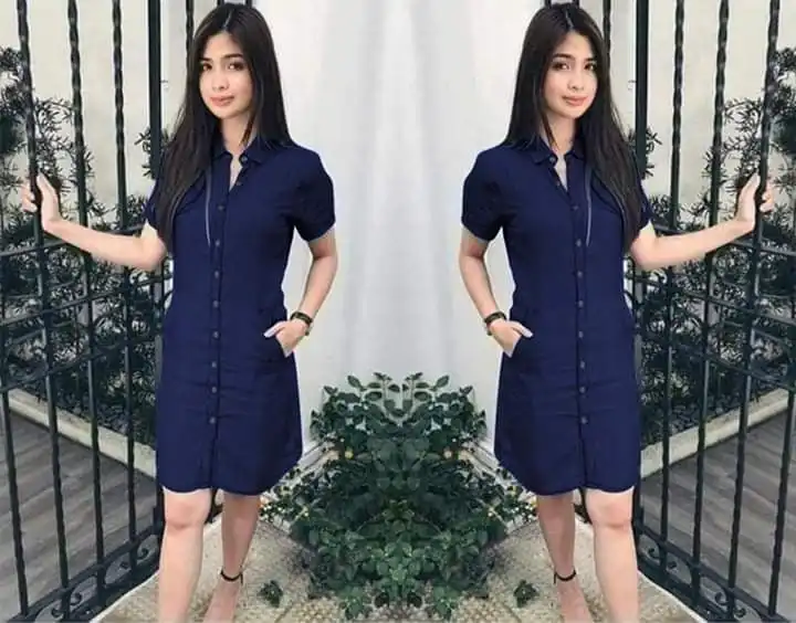 denim dress casual