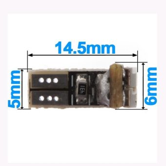 0.1W T5 2*1210 Vehicle Decoration Turn Light White Bulbs 12V - Intl June 2018 - 2 0.1W T5 2*1210 Vehicle Decoration Turn Light White Bulbs 12V - intl - 2