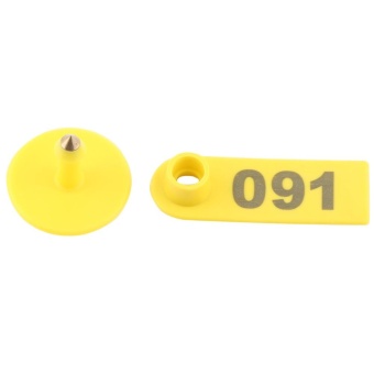 100Pcs/Set Sheep Goat Hog Pig Cattle Beef Cow Livestock Ear Number Tag Farm Animal Accessories - Intl June 2018 - 4 100Pcs/Set Sheep Goat Hog Pig Cattle Beef Cow Livestock Ear Number Tag Farm Animal Accessories - intl - 4