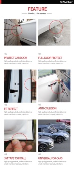 10m Car Styling Door Protection Strips Rubber Edge Doors Moldings Side Protector Sticker Scratches Vehicle For Cars Auto Car-styling(White) - Intl June 2018 - 5 10m Car Styling Door Protection Strips Rubber Edge Doors Moldings Side Protector Sticker Scratches Vehicle for Cars Auto Car-styling(White) - intl - 5