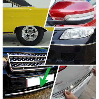 15M 6mm Car Auto Chrome Moulding Trim Strip For Window Bumper Grille Silver April 2018 - 5 15M 6mm Car Auto Chrome Moulding Trim Strip For Window Bumper Grille Silver - 5