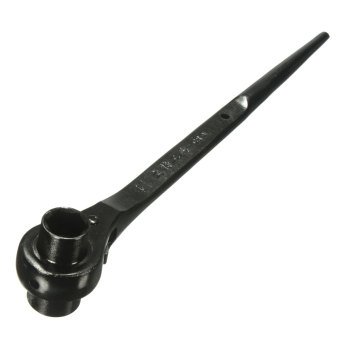 17x19mm Scaffolding Podger Ratchet Spanner Ratcheting Socket Wrench Tool Black July 2018 - 2 17x19mm Scaffolding Podger Ratchet Spanner Ratcheting Socket Wrench Tool Black - 2