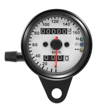 1pc Universal Motorcycle Odometer Speedometer Gauge Dual Digital Display KM/H - Intl April 2018 - 2 1pc Universal Motorcycle Odometer Speedometer Gauge Dual Digital Display KM/H - intl - 2