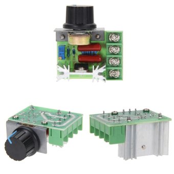 2000W SCR Electronic Voltage Regulator Speed Controller DimmerThermostat - Intl June 2018 - 2 2000W SCR Electronic Voltage Regulator Speed Controller DimmerThermostat - intl - 2