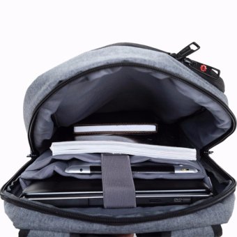 2017 Tigernu Mochila For Laptop 14.1-15.6Inch Notebook Computer Bags Men Backpack T-B3090 (Grey) - Intl June 2018 - 3 2017 Tigernu Mochila for Laptop 14.1-15.6Inch Notebook Computer Bags Men Backpack T-B3090 (Grey) - intl - 3