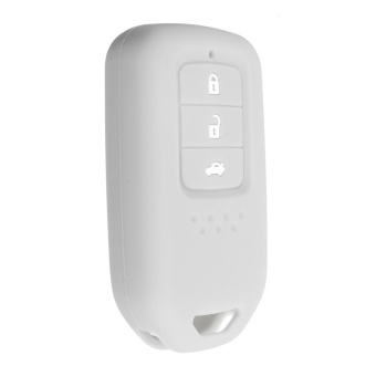2/3 BUTTON SMART SILICONE KEY COVER FOB SKIN FIT FOR HONDA JADEVEZEL HRV CRIDER (Gray) - Intl April 2018 - 4 2/3 BUTTON SMART SILICONE KEY COVER FOB SKIN FIT FOR HONDA JADEVEZEL HRV CRIDER (Gray) - intl - 4