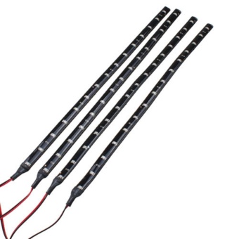 4pcs 12V 30CM/15 LED Car Motors Truck Flexible Waterproof StripLight - Intl April 2018 - 3 4pcs 12V 30CM/15 LED Car Motors Truck Flexible Waterproof StripLight - intl - 3