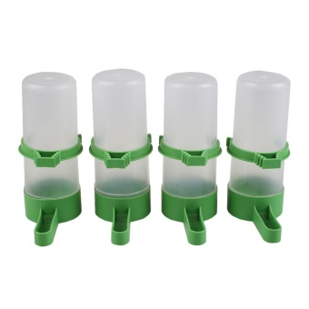 4Pcs Bird Food Feeder Waterer Drinking Water Bottle With Clip For Lovebirds Cage - Intl June 2018 - 3 4Pcs Bird Food Feeder Waterer Drinking Water Bottle with Clip for Lovebirds Cage - intl - 3