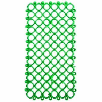 4PCS Mat For Bunny Rabbit Cage, Plastic Hole Design Splice WaterLeak Pet Feet Pad Holder, Make A Wire-floored Cage Comfortable(Green) - Intl June 2018 - 4 4PCS Mat for Bunny Rabbit Cage, Plastic Hole Design Splice WaterLeak Pet Feet Pad Holder, Make a wire-floored cage comfortable(Green) - intl - 4