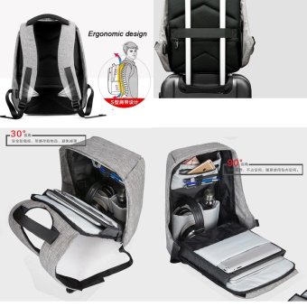 Anti Theft Backpack Bag Travel Waterproof Bag - Intl June 2018 - 4 Anti theft Backpack bag travel waterproof bag - intl - 4