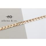 Athena & Co. 18k Gold Plated Men's Link Bracelet - Logan August 2018 - 2 Athena & Co. 18k Gold Plated Men's Link Bracelet - Logan - 2