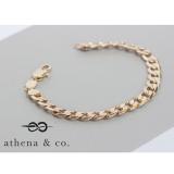 Athena & Co. 18k Gold Plated Men's Link Bracelet - Logan August 2018 - 3 Athena & Co. 18k Gold Plated Men's Link Bracelet - Logan - 3